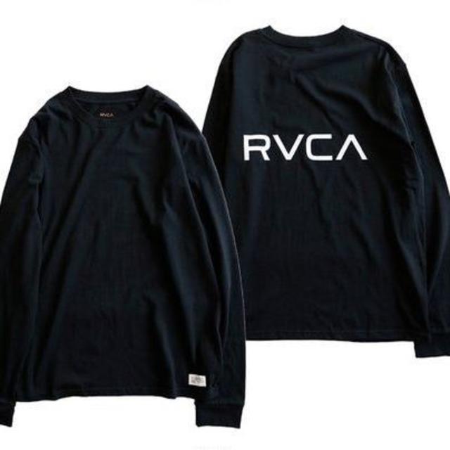 RVCA - RVCAルーカBACK RVCA LS TEEバックロゴロンT黒Lの通販 by k&s's shop｜ルーカならラクマ