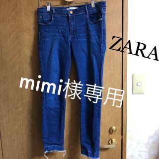 ザラ(ZARA)の【mimi様専用】ZARA＊ローウエストクロップドスキニーパンツ(スキニーパンツ)