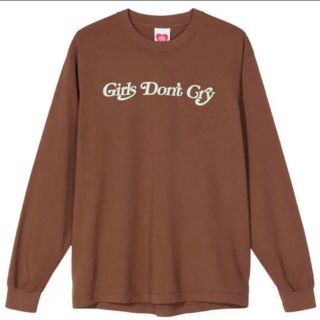 girls don't cry ロンT 茶(Tシャツ/カットソー(七分/長袖))