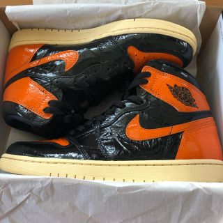 ナイキ(NIKE)のjordan1 シャタバ　26.5cm 新品(スニーカー)