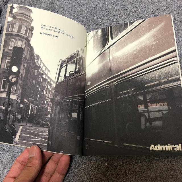 Admiral(アドミラル)のAdmiral 100周年 2014ステッカー コレクションbook エンタメ/ホビーの雑誌(ファッション)の商品写真