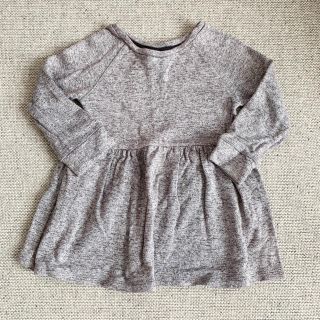 ベビーギャップ(babyGAP)のBabyGAP スウェットワンピース 12-18m 80cm(ワンピース)