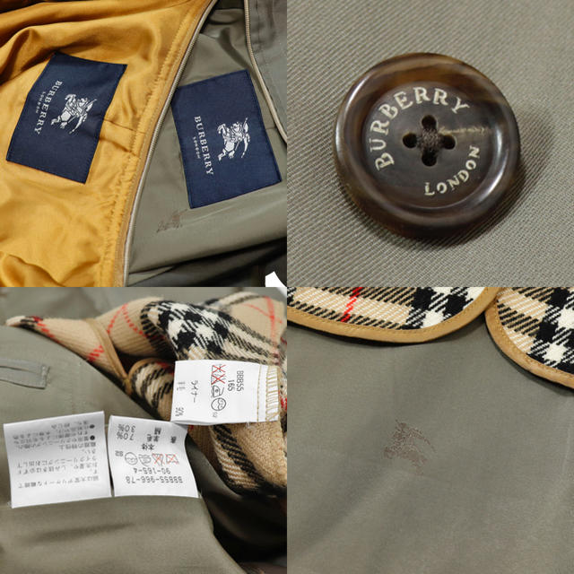 BURBERRY(バーバリー)の★定価約¥28万★BURBERRY★バーバリー★ステンカラーコート★ライナー付き メンズのジャケット/アウター(ステンカラーコート)の商品写真