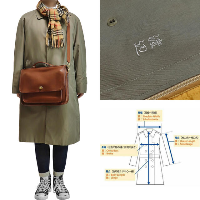 BURBERRY(バーバリー)の★定価約¥28万★BURBERRY★バーバリー★ステンカラーコート★ライナー付き メンズのジャケット/アウター(ステンカラーコート)の商品写真