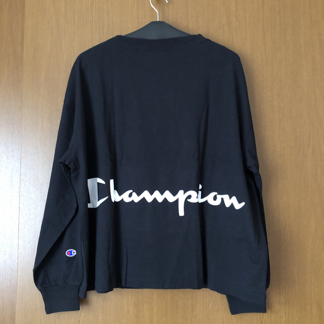 RODEO CROWNS(ロデオクラウンズ)のrodeocrowns Champion ボリューム スリーブL/S Tシャツ  レディースのトップス(Tシャツ(長袖/七分))の商品写真