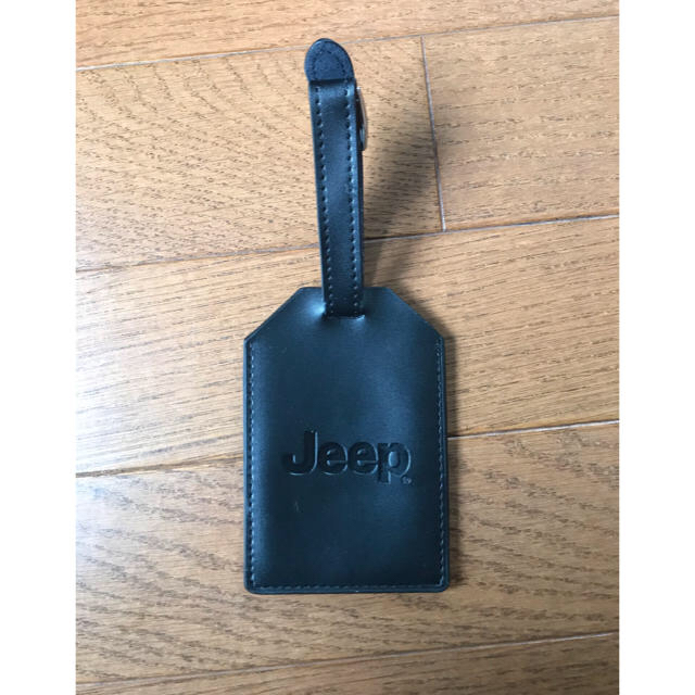 Jeep(ジープ)の匿名配送 JEEP ジープ オリジナル ラゲッジタグ 新品未使用 非売品 インテリア/住まい/日用品の日用品/生活雑貨/旅行(旅行用品)の商品写真