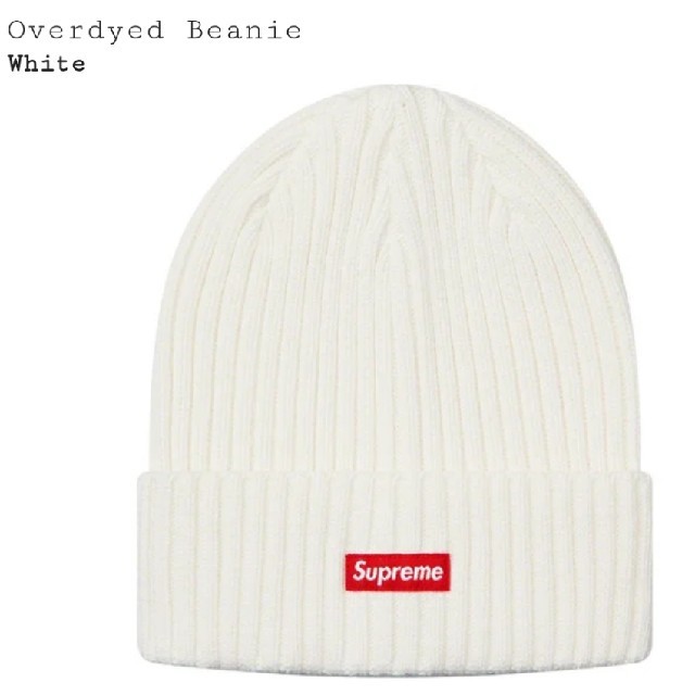 Supreme Overdyed Ribbed Beanie