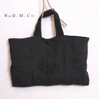 ジャーナルスタンダード(JOURNAL STANDARD)のオールドマンズテーラー✨R&D.M.Co- リネン 麻トートバッグ ロゴ刺繍(トートバッグ)