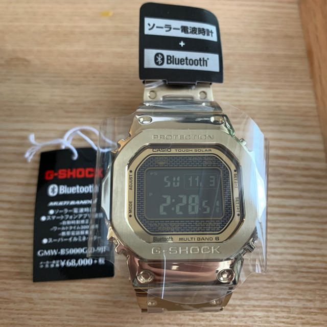 G-SHOCK(ジーショック)のカシオ　G-SHOCK（G-ショック） ゴールド メンズの時計(腕時計(デジタル))の商品写真