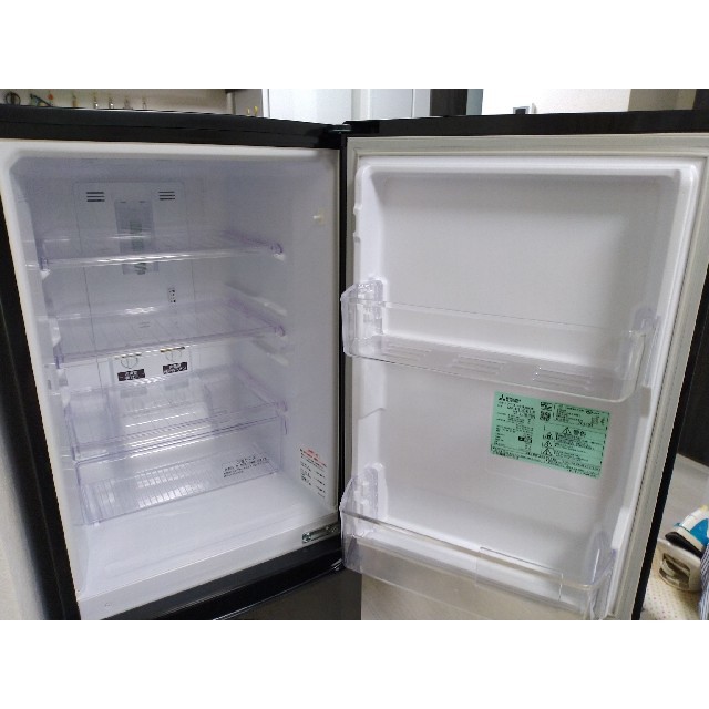 三菱ノンフロン冷凍冷蔵庫MR-P15Z-B1 - 生活家電 三菱ノンフロン冷凍冷蔵庫MR-P15Z-B1 - 生活家電