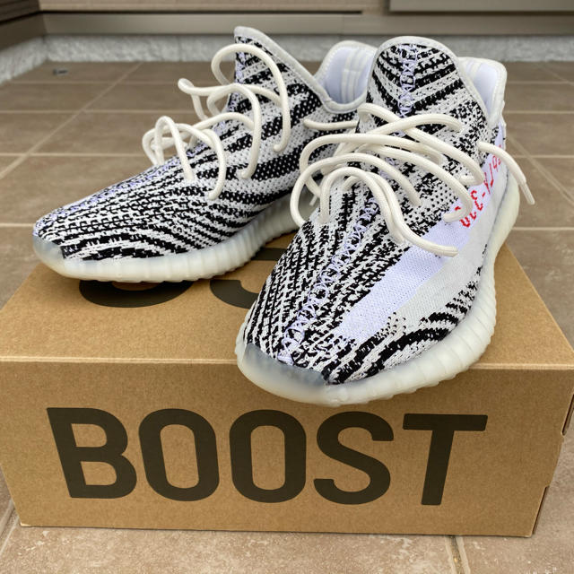 29.0cm adidas YEEZY BOOST 350 V2 ZEBRA