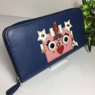 プラダ(PRADA)のレア❤️美品❤️PRADA ロボット ラウンドファスナー(財布)