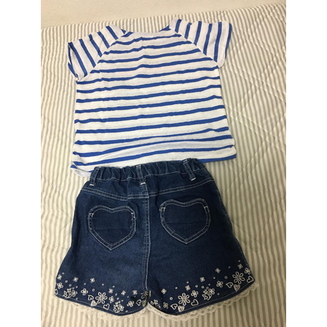 motherways(マザウェイズ)のマザウェイズ夏服上下セット キッズ/ベビー/マタニティのキッズ服女の子用(90cm~)(その他)の商品写真