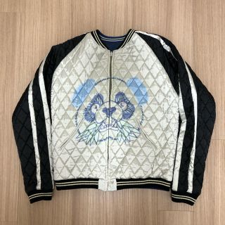 A BATHING APE - HUMAN MADE リバーシブルスカジャン XL ヒューマン