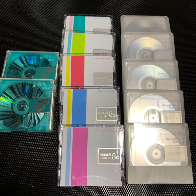 SONY(ソニー)のMDディスク　12本　未使用品　SONY maxell AXIA エンタメ/ホビーのCD(その他)の商品写真