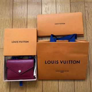 ルイヴィトン(LOUIS VUITTON)のルイヴィトン　三つ折り財布エピ(財布)