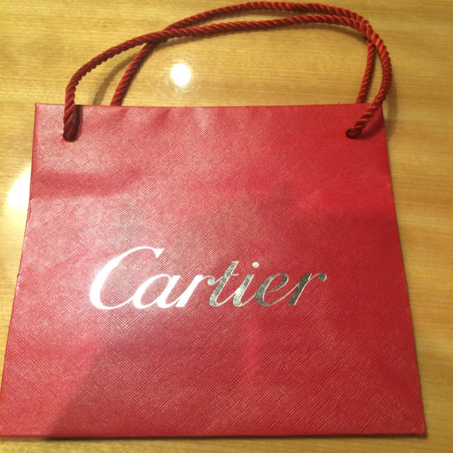 Cartier(カルティエ)のCartierカルティエ ショップバッグ レディースのバッグ(ショップ袋)の商品写真