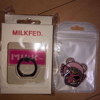 ミルクフェド(MILKFED.)の今日限定値下げ新品未使用 未開封 スマホリング(その他)