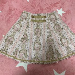 アンジェリックプリティー(Angelic Pretty)の値下げ❤Angelic Pretty Royal Unicornスカート ピンク(ひざ丈スカート)