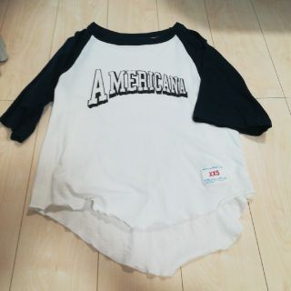 アメリカーナ(AMERICANA)のアメリカーナ　tシャツ(Tシャツ(長袖/七分))