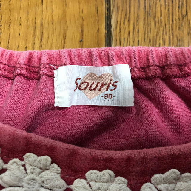Souris(スーリー)のスーリーのチュニック　サイズ80 キッズ/ベビー/マタニティのベビー服(~85cm)(ワンピース)の商品写真