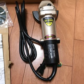 ヒタチ(日立)の日立　ディスクグラインダー　サンダー　100㎜　新品(工具)