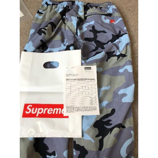 Supreme - Supreme warm up pant(ss18)blue camo mの通販 by FiZz's ...