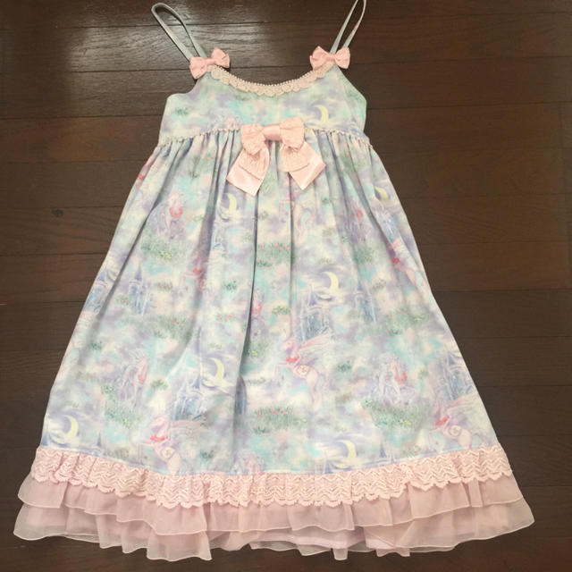 ベイビーザスターズシャインブライト ジャンパースカート 水色 ユニコーン シャーリングベビードールジャンパースカート – BABY, THE STARS