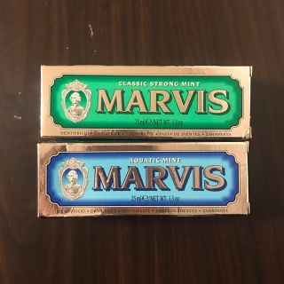 マービス(MARVIS)のMARVIS マービス 歯磨き粉 ミント系2本セット(歯磨き粉)