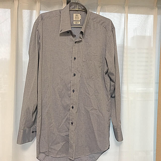 THE SUIT COMPANY(スーツカンパニー)の美品！Tokyo shirts BRICK HOUSE メンズ　千鳥柄L86 メンズのトップス(シャツ)の商品写真