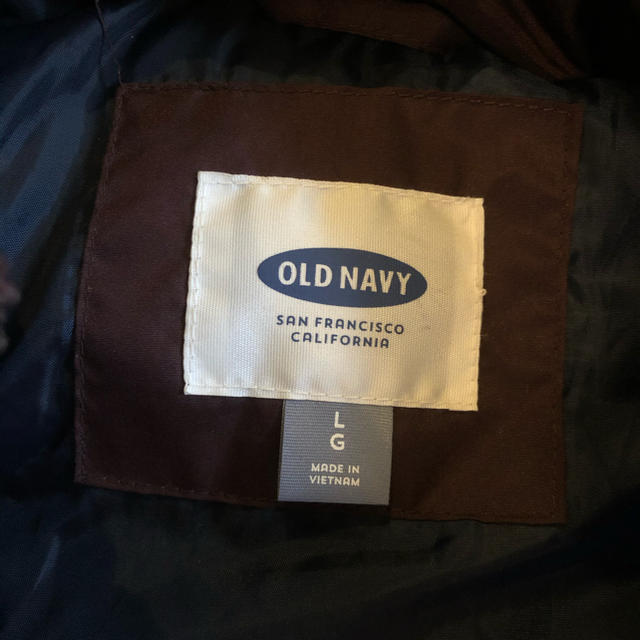 Old Navy(オールドネイビー)のOLDNAVY ダウンベスト　MENS Lサイズ メンズのジャケット/アウター(ダウンベスト)の商品写真
