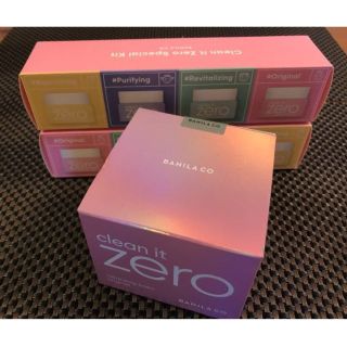 バニラコ(banila co.)の【3個セット新品】バニラコ クリーンイットZero&クレンジングバームZero(クレンジング/メイク落とし)