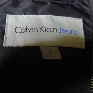 未使用 CALVIN KLEIN JEANS サテン ボンバージャケット