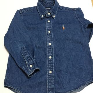 ポロラルフローレン(POLO RALPH LAUREN)のポロラルフローレン デニムシャツ110cm(ブラウス)