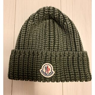 モンクレール(MONCLER)のモンクレール　ニット帽(ニット帽/ビーニー)