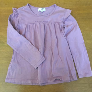 紫長袖 120センチ(Tシャツ/カットソー)