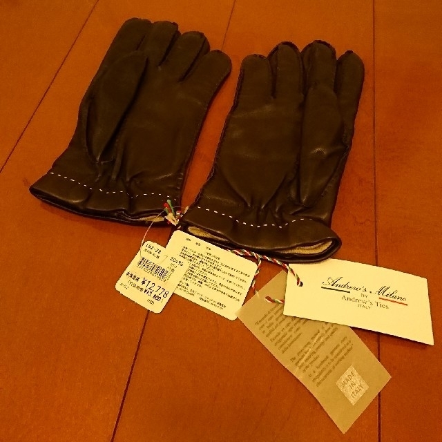 Andrew's Milano 手袋 イタリア製 羊革 脱着可能インナーの通販 by わか's shop｜ラクマ
