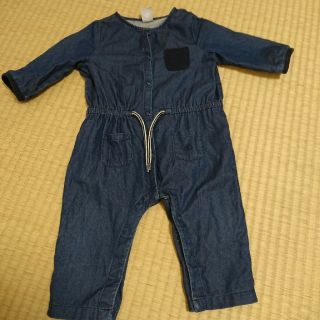 プチバトー(PETIT BATEAU)のめぐ様☆彡プチバトー カバーオール(カバーオール)