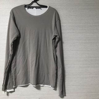 アタッチメント(ATTACHIMENT)のattachment 19A/W 80/2度詰天竺　レイヤード天竺(Tシャツ/カットソー(七分/長袖))