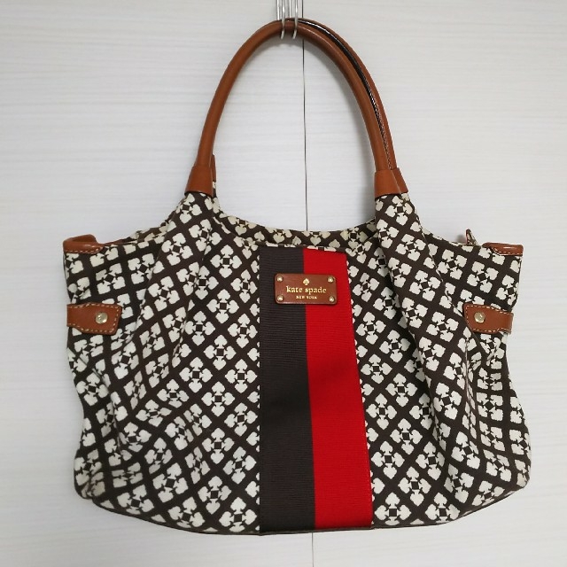 kate spade new york(ケイトスペードニューヨーク)のケイトスペード マルチカラーキャンバストートバッグ レディースのバッグ(トートバッグ)の商品写真