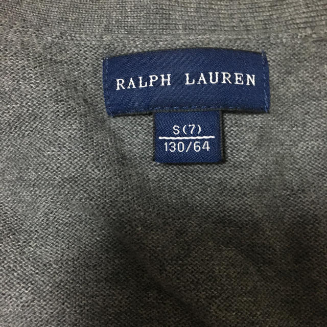 POLO RALPH LAUREN(ポロラルフローレン)のラルフローレン カーディガン キッズ 女の子 130cm キッズ/ベビー/マタニティのキッズ服女の子用(90cm~)(カーディガン)の商品写真