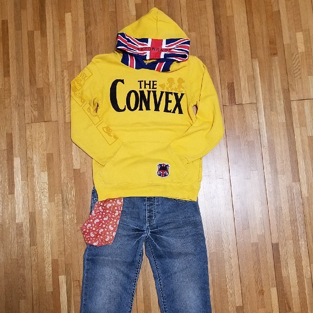 CONVEX(コンベックス)のconvex  kidsパーカー キッズ/ベビー/マタニティのキッズ服男の子用(90cm~)(ジャケット/上着)の商品写真