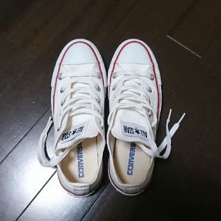 コンバース(CONVERSE)の☆コンバース☆ 白 22cm(スニーカー)