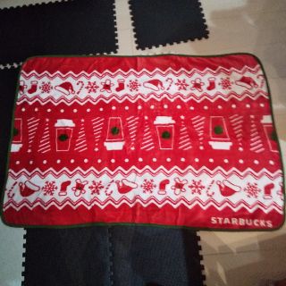 スターバックスコーヒー(Starbucks Coffee)のスタバ　ブランケット　クリスマス(おくるみ/ブランケット)