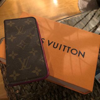 ルイヴィトン(LOUIS VUITTON)のLOUIS VUITTON★iPhone x ケース★正規品(iPhoneケース)