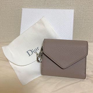 クリスチャンディオール(Christian Dior)のぴ様専用【新品未使用】✧︎ディオール✧︎ ディオリッシモ　バイカラー三つ折り財布(財布)