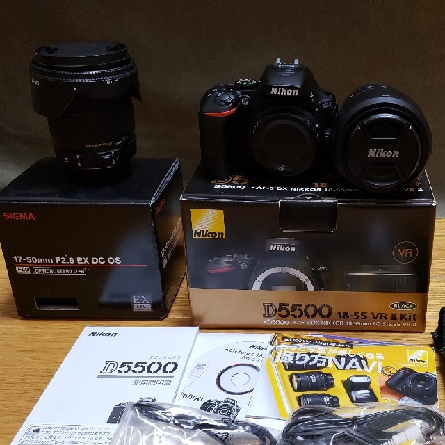 Nikon　D5500　レンズ2本セット