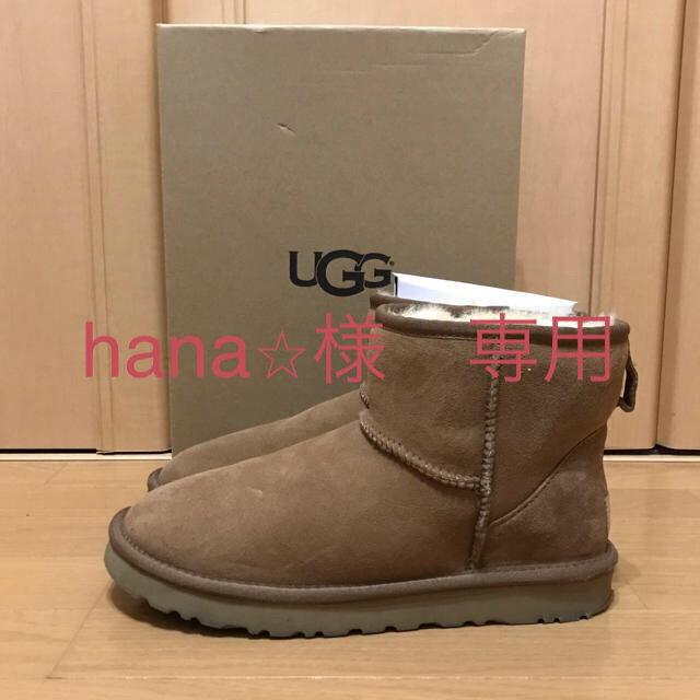 UGG クラシックミニ　チェスナット　US8