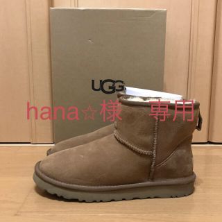 アグ(UGG)のUGG クラシックミニ　チェスナット　US8(ブーツ)