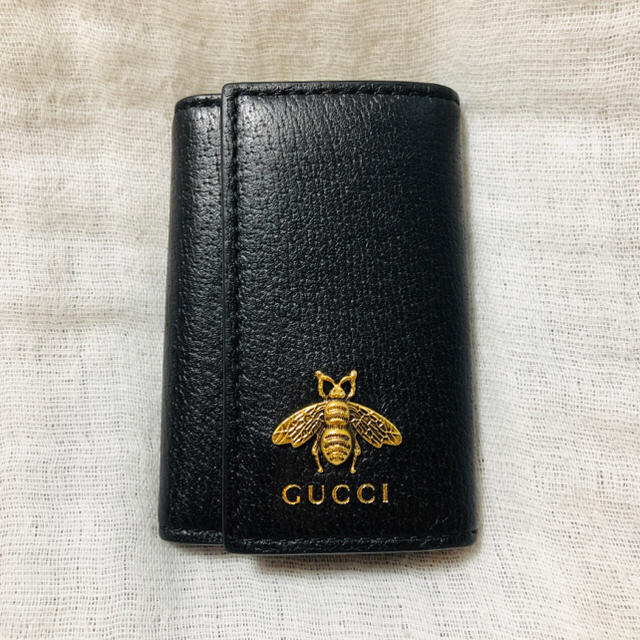 正規品 美品 GUCCI アニマリエ キーケース 蜂 値下げしました。 キー